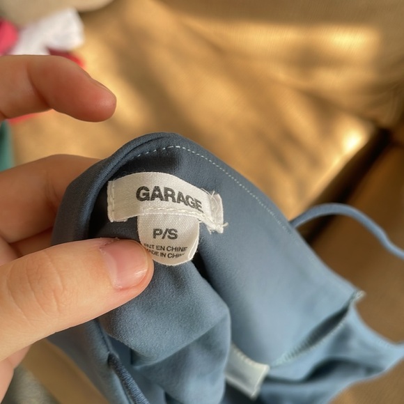 Garage grey cropped cami - Picture 3 of 3